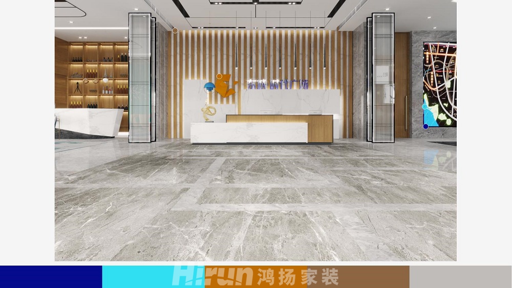 東城時(shí)代廣場(chǎng)800㎡商鋪 裝修案例效果圖-3