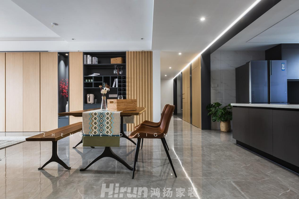 建發(fā)央著135㎡北歐之光四居室 裝修案例效果圖-圖片 5