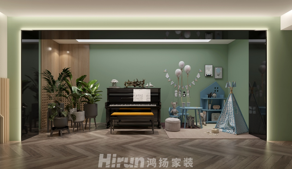 湘江壹號220㎡雅致現(xiàn)代大平層 裝修案例效果圖-圖片 3