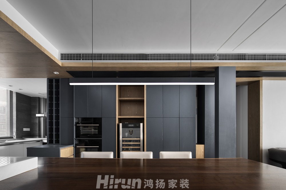 歸心苑140㎡北歐之光四居室 裝修案例效果圖-實(shí)景2