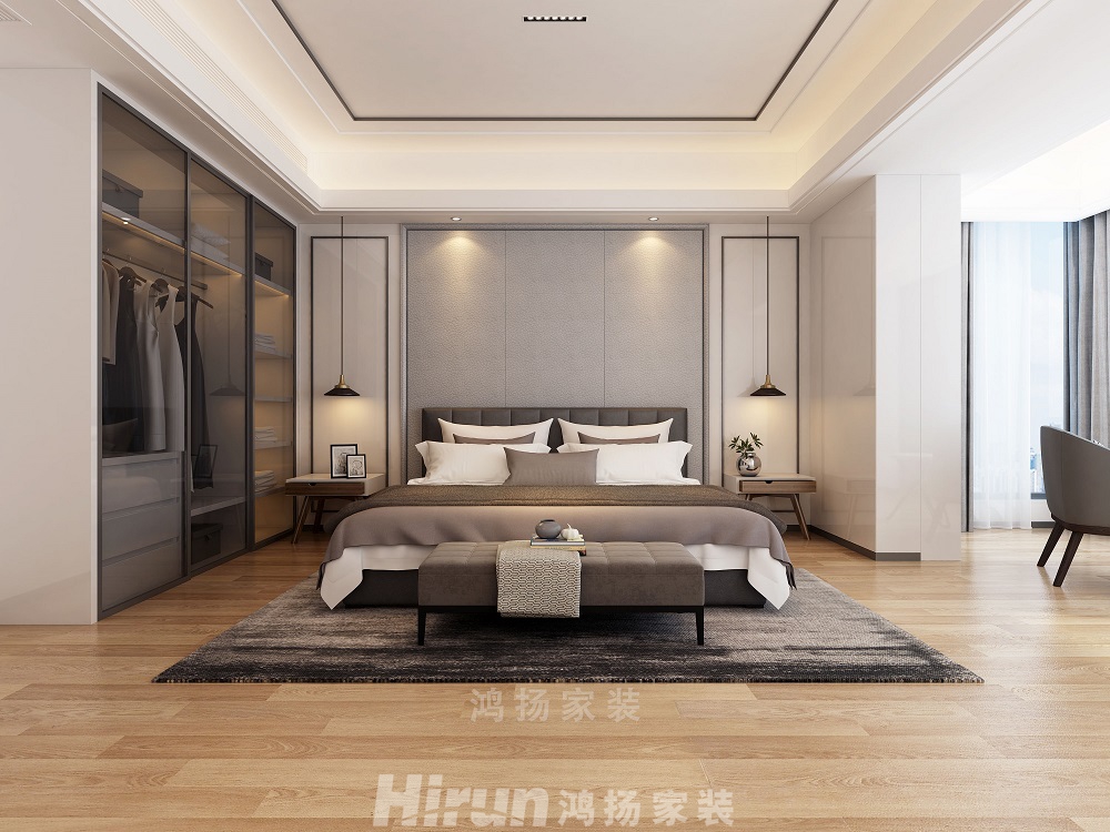 中建江山壹號(hào)220㎡雅致現(xiàn)代大平層 裝修案例效果圖-E132497083914977