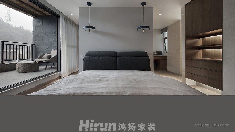 云頂梅溪湖280㎡雅致現(xiàn)代復式 裝修案例效果圖-Z132376344471087