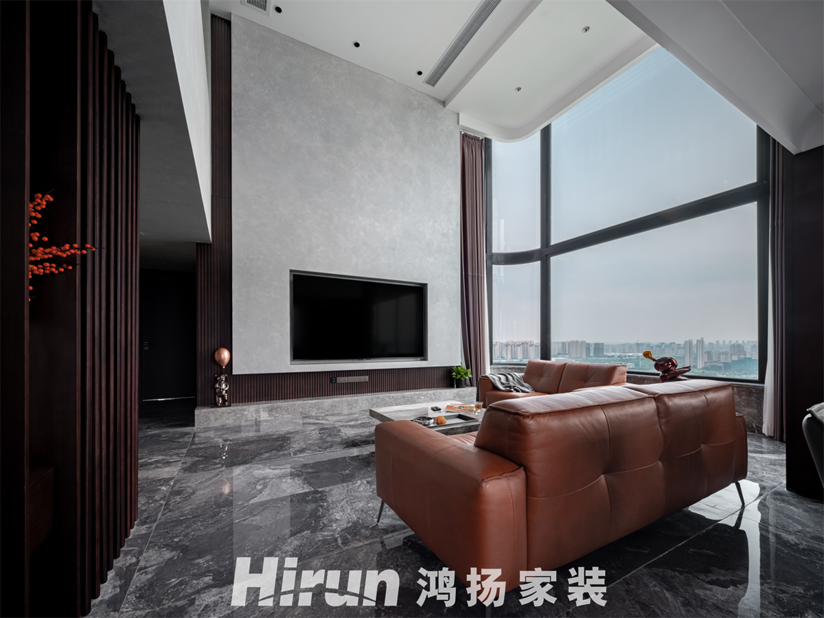 湘江雅頌居220㎡雅致現(xiàn)代復(fù)式 裝修案例實(shí)景圖-26