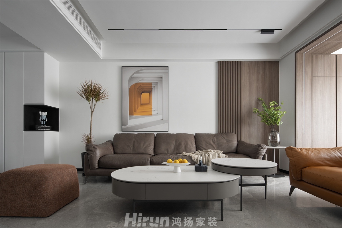 陽光城悅瀾府160㎡雅致現(xiàn)代復(fù)式 裝修案例實(shí)景圖-9