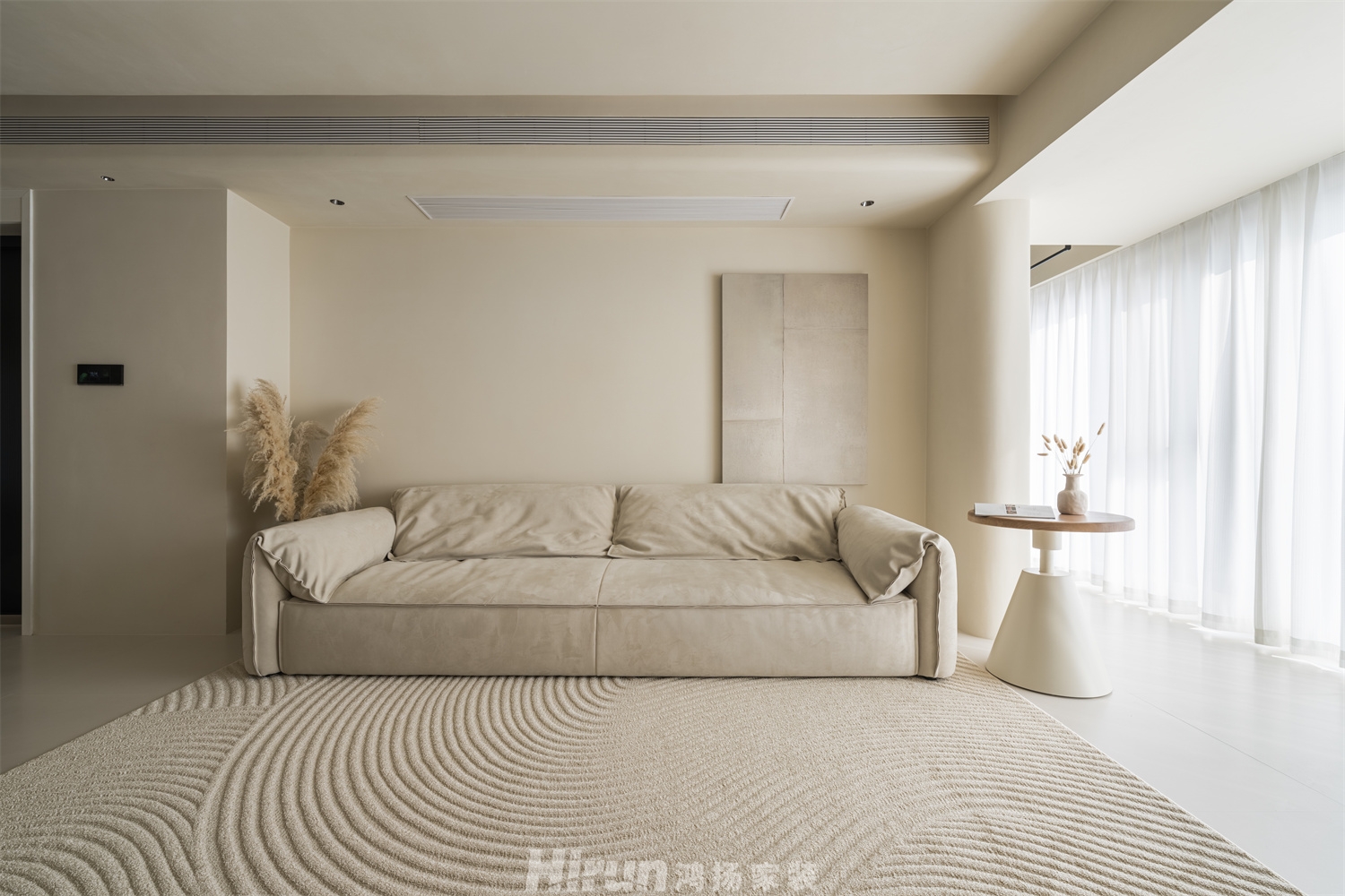 首府一號137㎡北歐之光三居室 裝修案例實(shí)景圖-9