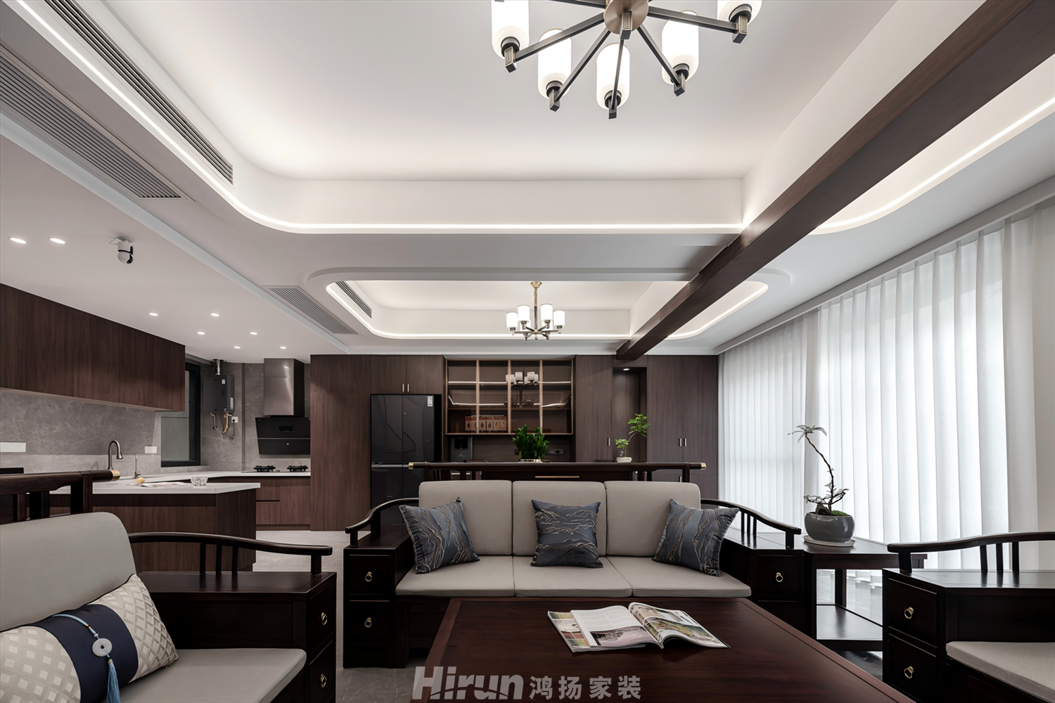 愛(ài)情公望府320㎡復(fù)合寫(xiě)意疊墅 裝修案例實(shí)景圖-7