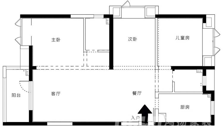 2022年房子怎么裝修好看，鴻揚家裝三居室“雅致灰調(diào)”裝修案例分享