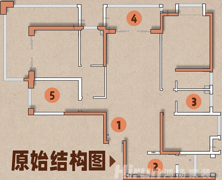 200㎡怎么裝修好看？鴻揚(yáng)家裝美式陽(yáng)光大平層，高逼格的家美爆了