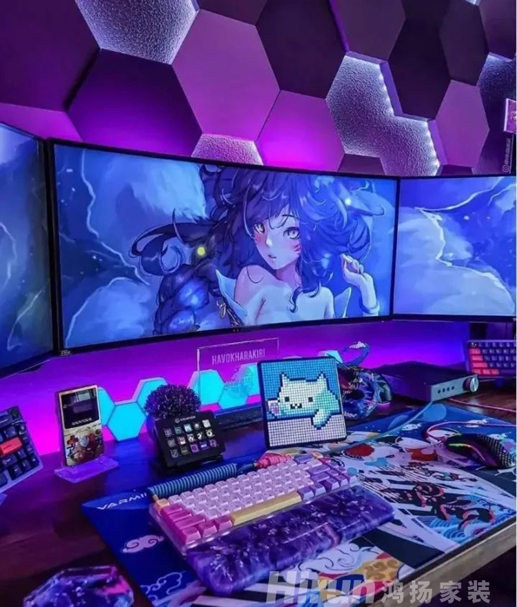 喂！來我家超厲害的電競房一起開黑嗎？！
