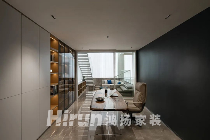 300㎡純白復式：下沉會客廳，品茗暢談，享歲月靜好